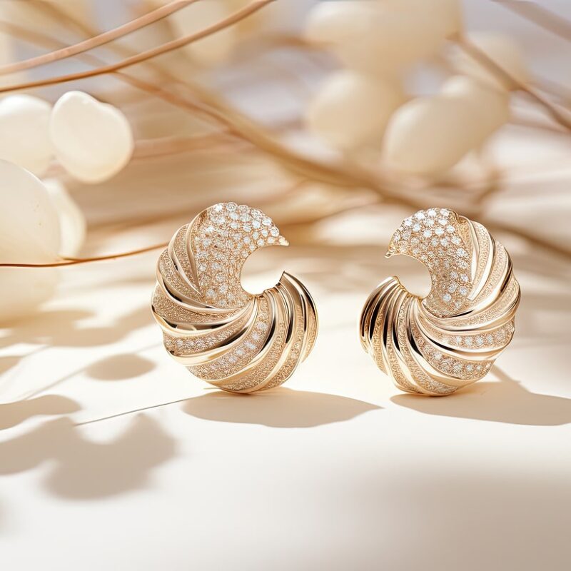 Faded Grandeur Stud Earrings